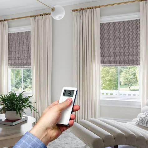 Motorized Curtains and blinds