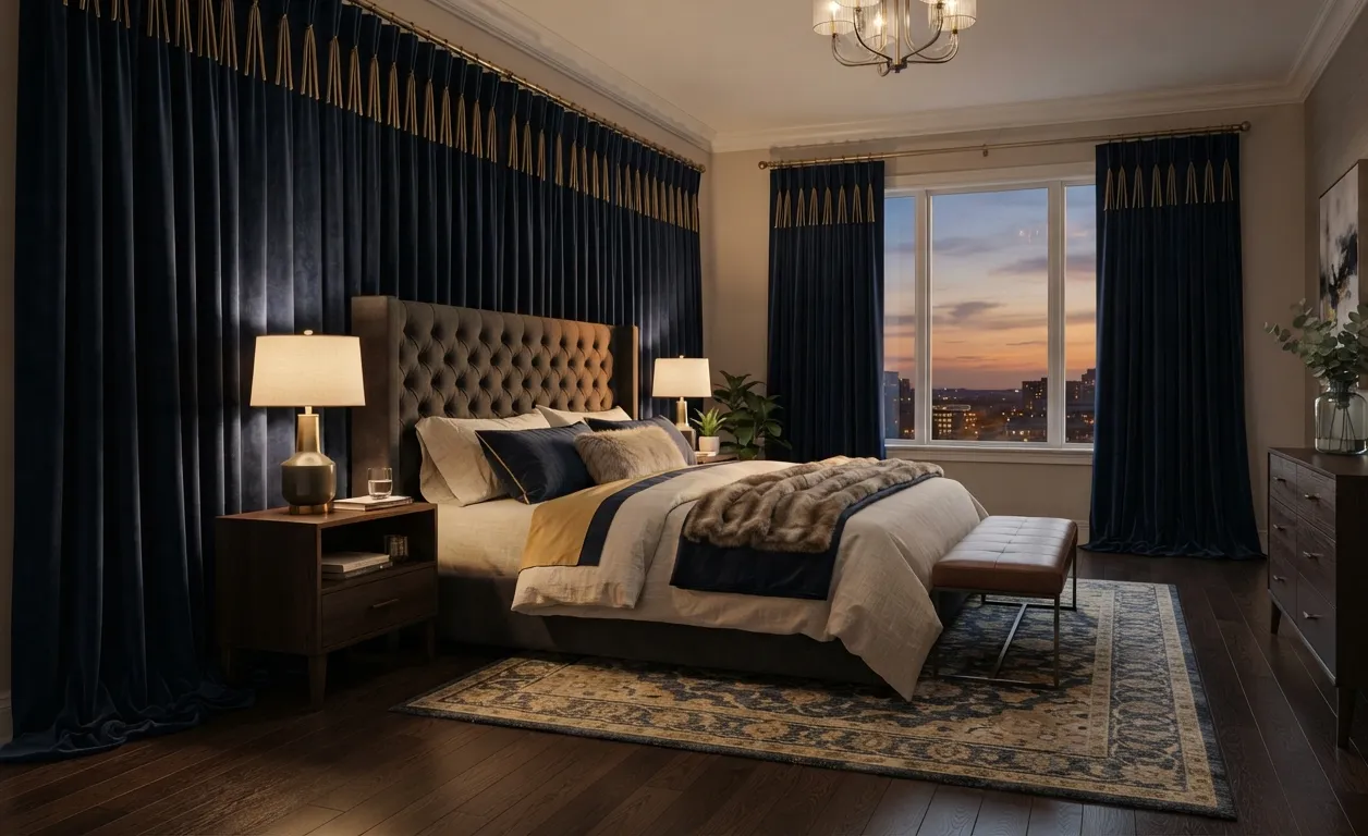 Somfy motorized curtains in Riyadh